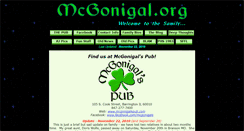 Desktop Screenshot of mcgonigal.org